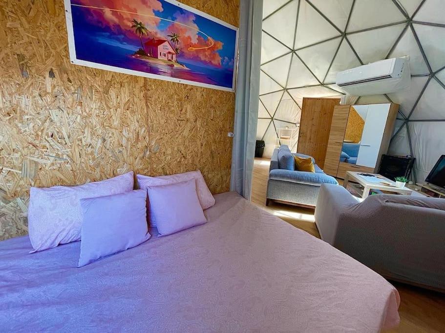 Geodesic Dome Retreat: Olive Grove Oasis Hotel Yavne'el Exterior photo